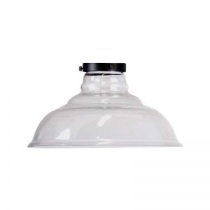 Toledo Classic 35cm Glass Shade and Gallery Clear