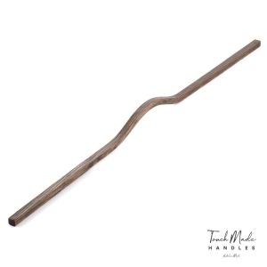 TouchMade CHICAMA THIN WAVE Timber Handles | Ebony Stained American Oak