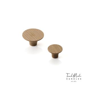 TouchMade Leo Timber Knobs | American Oak