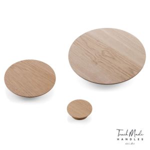 TouchMade Timber Full Round Timber Handles | American Oak