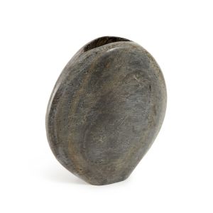 Tovah Grey Marble Vase | Small