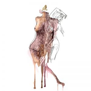 Tranquil Nude | Unframed Art Print