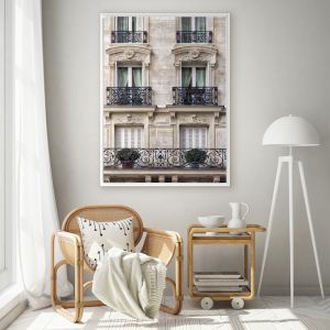 Trocadéro | Framed Canvas Art Print