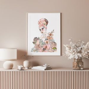 Tropical Bloom | Unframed Art Print