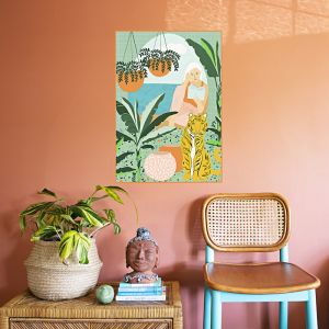 Tropical Vacay by Gussy Dup | Art Print | Large