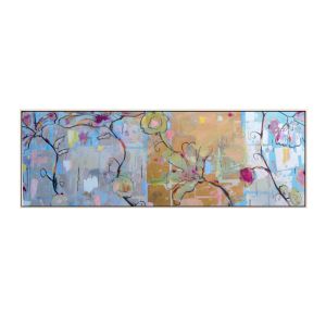 True Believer Abstract | 60 x 180cm | Framed Canvas Print by Monica Adams