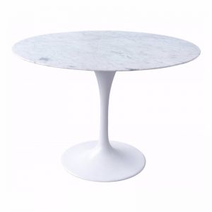 Tulip Round Marble Dining Table | 100cm