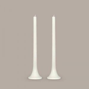 Tusk Taper Candle | White | Candle Kiosk