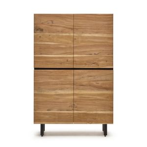 Uxue Acacia Wood Tall Sideboard | 100x155cm