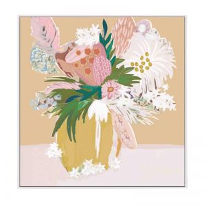 Varuna Bouquet | Framed Canvas Print