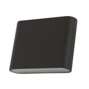Viba LED Small Exterior Wall Sconce in Black | Beacon Lighting