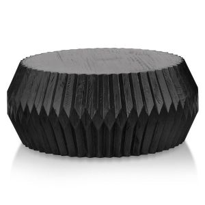 Vickie Wooden Coffee Table | Brushed Black