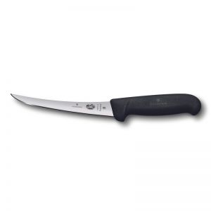 Victorinox Fibrox Boning Knife | 12cm | Curved Flexible Narrow Blade