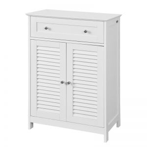 Vikus Freestanding Storage Cabinet | White