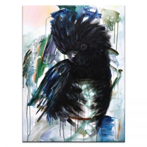 Vincent Black Cockatoo | Amanda Skye-Mulder | Canvas or Print by Artist Lane
