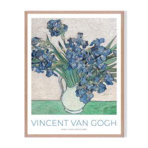 Vincent Van Gogh Irises | Framed Art Print | Artefocus