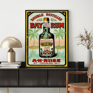 Vintage Bay Rum | Wall Art