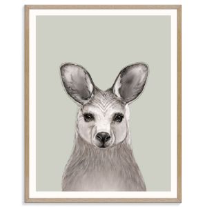 Wallaby | Bec Kilpatrick | Canvas or Prints by Artist Lane