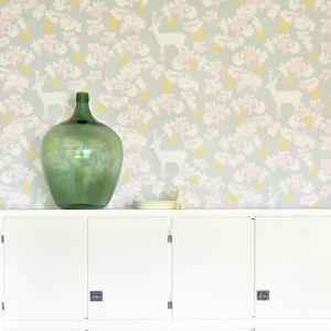 Wallpaper | Apple Garden | Grey