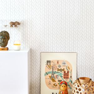 Wallpaper | Leya | Grey