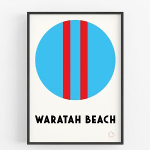 Waratah Beach | Art Print