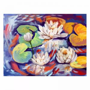 Water Lily | Framed Art Print on Acrylic