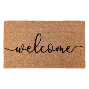 Welcome Embossed Doormat | 500 x 850mm