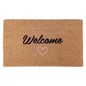 Welcome with Love Doormat Embossed | 500 x 850mm