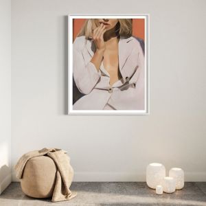 Well Suited | Framed Limited Edition Fine Art Print by Katerina Larsen