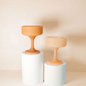Wheat + Oat | Mecc | Silicone Unbreakable Cocktail Glasses