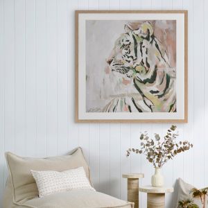 Where the Wild Things Are Muted Green | Framed Art Print