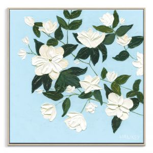 White Magnolias | Angela Hawkey | Canvas or Print by Artist Lane
