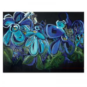 Wild Blue | Jen Shewring | Canvas or Print by Artist Lane