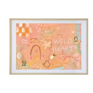 Wild Heart | Art Print by Britney Turner