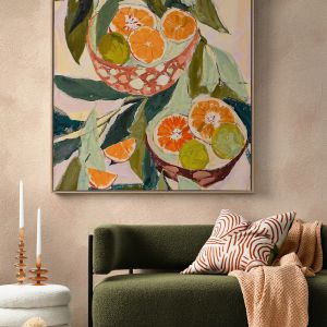 Wild Oranges | Canvas Print