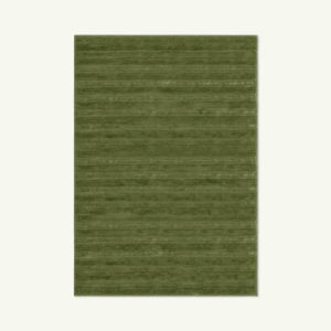 Willow Forest Green Washable Highland Area Rug
