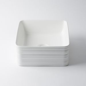 Willow Square by Eight Quarters I Matte White