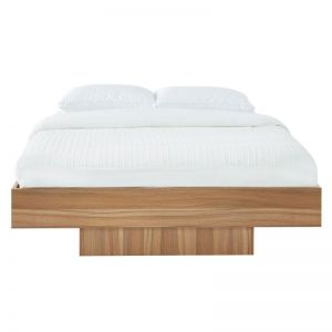 Wooden Floating Bed Base | Walnut | All Sizes