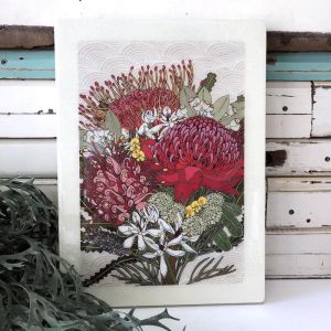XL Woodblock | Native Bloom