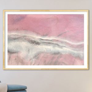 XO Blush Sands Coastal Artwork |  Limited Edition Print | Antuanelle