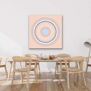 Yarning Circle - Gathering - Edition Two - Aboriginal Art Print By Sherri Cummins