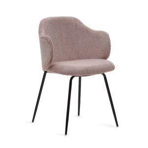 Yunia Chair | Pink Corduroy