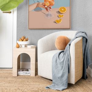 Zaila Chair | Natural Linen