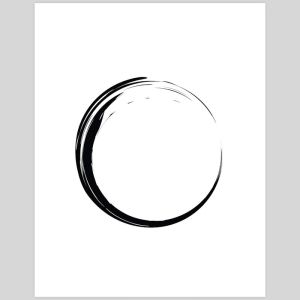 Zen Circle | Unframed Art Print