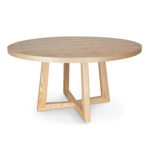 Zodiac Round Dining Table | Natural