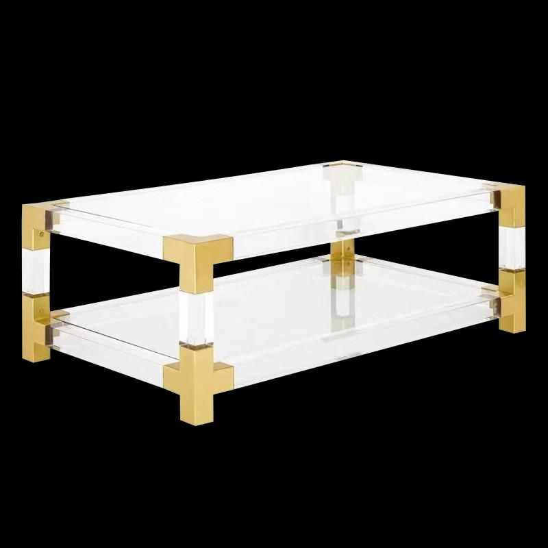 Harlow Lucite Acrylic Console Side, Lucite Coffee Table Au