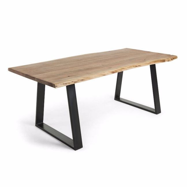 Alaia Natural Wattle Timber Dining Table | Various Sizes