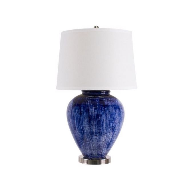 Athena Dark Blue Table Lamp | by Dasch Design