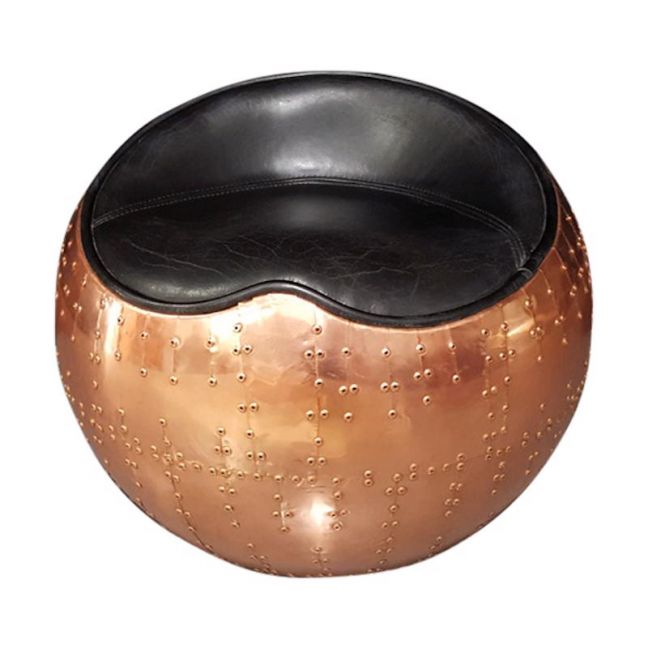 Belle X-1 Copper Cocoon Stool | by Cocolea Furniture