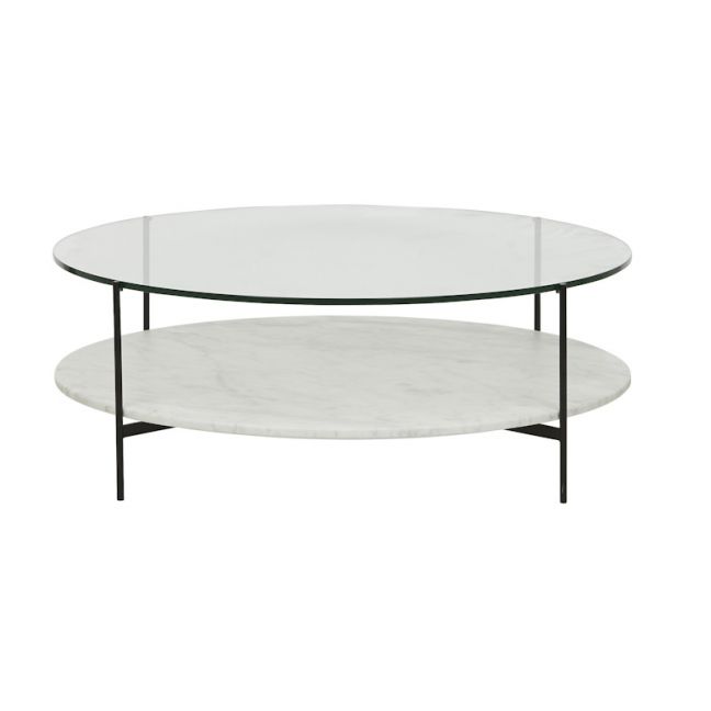 Clermont Layer Marble Coffee Table | Pre Order